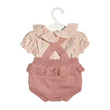 Completo In Cotone Con Salopette E Camicia Neonata BABY FASHION 622.15