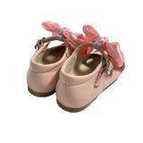 Scarpe Primi Passi Con Occhielli E Fiocco In Pelle Neonata RIZITOS B3307