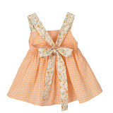 Abito Smanicato In Cotone Bambina CALAMARO 21266