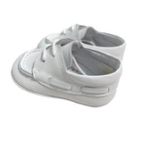 Scarpe Da Culla in Pelle Con Lacci Neonato INDICE 1656