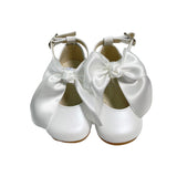 Ballerina Primi Passi In Pelle Con Fiocco Bambina RIZITOS B3209R
