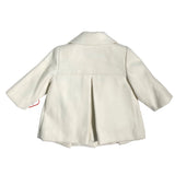Ausgestellter Stoffmantel mit Rundkragen für Babymädchen DEL SUR 3991S