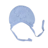 Cuffia Caldo Cotone Neonato Celeste GRANLEI 23199