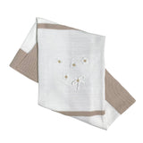 Coperta Scialle In Filo Di Cotone Con Cuore Neonata I DELFI 2395H