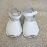 Minorchine-Modell Sandalen aus Leder für Neugeborene INDEX 1449