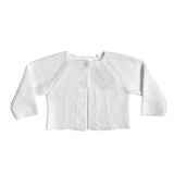 Cardigan In Cotone Con Trecce Neonato/a BABY FASHION 610.5