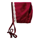 Cuffia Elegante in velluto Neonata CALAMARO 75197