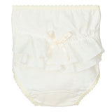 Culotte In Cotone Con Rouches Neonata CALAMARO 40701