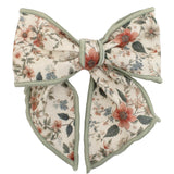 Fermaglio A Becco Di Cicogna Con Fiocco Bambina CALAMARO 77123