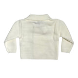 Cardigan Doppio Petto In Tessuto Anallergico Acrilico Neonato PONTO POR PONTO 3878