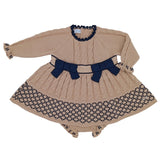 Abito Manica Lunga In Tessuto Anallergico Neonata RAHIGO 25201