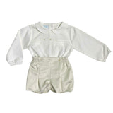 2-teiliges elegantes beiges Babyset GRANLEI 23253