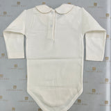 Body Manica Lunga in Caldo Cotone Neonato-a Unisex Babidu 1190