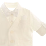 Completo Elegante 4 Pezzi In Cotone Neonato BUFI M0529A