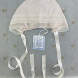 Cuffia In Organdis Di Seta Neonato/a PICCOLA GIUGGIOLA NAZARIOC