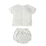 Completo Con Culotte In Filo Di Cotone Neonato BABY FASHION 621.7