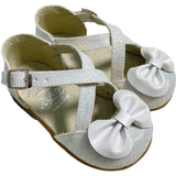 Scarpe Primi Passi Modello Ballerina Aperta Ai Lati Glitter Bambina RIZITOS B2611G