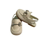 Scarpe Primi Passi Aperte Sul Retro In Pelle Neonata RIZITOS B3008P