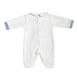 Tutina Intera In Ciniglia Con Coniglietto Panna Neonato TETO E TATTA TU5530