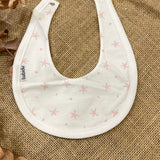 Einzellätzchen aus marineblauer Fantasy-Baumwolle Unisex BABIDU 6299