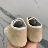 Scarpa Da Culla Con Lacci In Camoscio Neonato Indice 378