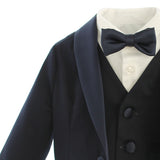 Smoking Elegante  5 pezzi Blu Neonato BUFI M0560A