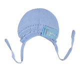 Cuffia Caldo Cotone Neonato Celeste GRANLEI 23199