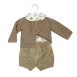 Completo Tre Pezzi Con Bermuda Neonato BABY FASHION 533.1