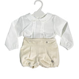 2-teiliges elegantes beiges Babyset GRANLEI 23253