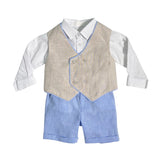 Completo Elegante Con Panciotto Neonato NINNAOH E24CODM110