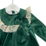 Abito Svasato Con Culotte In Velluto Bambina VALENTINA BEBES HADA128