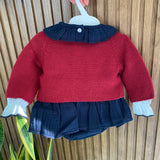 Completo 3 Pezzi Con Culotte Neonata BABY FASHION 548.3