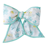 Pinzetta Con Fiocco Stampato Floreale Bambina CALAMARO 77086