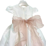 Abito Elegante Mezza Manica In Mikado Neonata MIMILU'1172BB