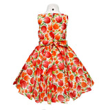 Abito Elegante Smanicato Fantasia Floreale Bambina NINNAOH E24DFA22