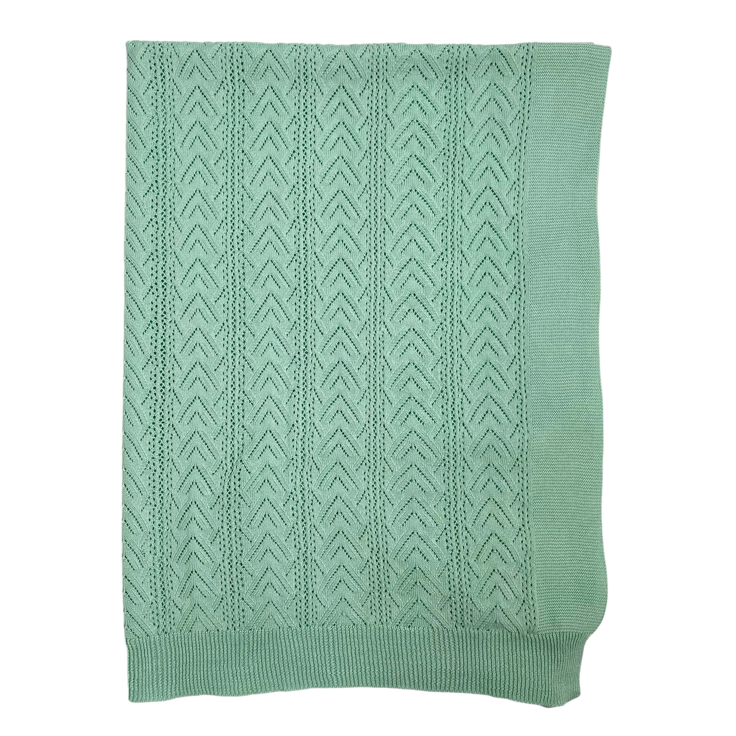 Coperta Lavorata A Maglia In Cotone Biologico Neonato/a WEDOBLE 02306A