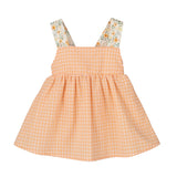 Abito Smanicato In Cotone Bambina CALAMARO 21266