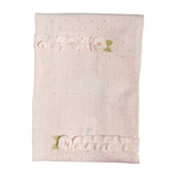 Coperta Scialle In Filo Di Cotone Traforata Neonata BIMBALO' 7119