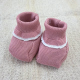 Calzini Scarpetta In Filo Di Cotone Neonata BEBE' MARGO' B093SC