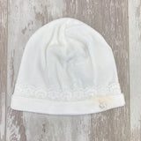 Chenille Hat With Lace Newborn NINNAOH I21118