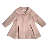 Cappotto Svasato In Panno Con Collo Tondo Neonata ISABEL F590