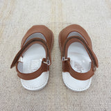 Minorchine-Modell Sandalen aus Leder für Neugeborene INDEX 1449