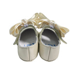 Ballerina Culla in Pelle con Fiocco Neonata 339S