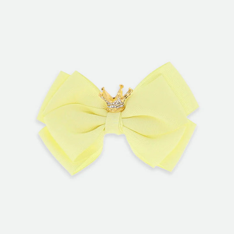 Tweezers With Bow With Crown Girl Angel's Face BIGBOW