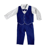 Completo Elegante Con Panciotto Neonato NINNAOH E24COM213