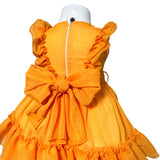 Abito Elegante Smanicato In Organza Neonata BUFI B0279A