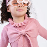 Abito Elegante In Maglia E Tulle Neonata ANGEL'S FACE BLISS.BABY