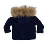 Wintermantel mit Kapuze und Kunstfell für Babys RAHIGO 232127