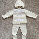 Tutina Spezzata Con Cuffia Neonata BABY FASHION 520.11