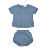Completo Con Culotte In Filo Di Cotone Neonato BABY FASHION 621.7